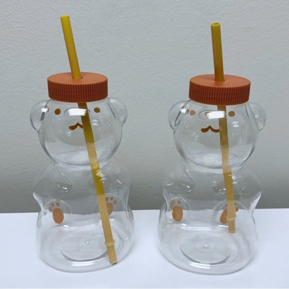 New Set of 2 Kids' Novelty Hydration Honey Bear- Target Bullseye Playground